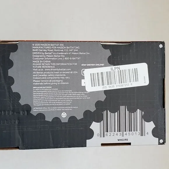 Toy Truck Micro Scissor Lift Truck with Basket, Light & Sound - Driven By Battat - Picture 6 of 6